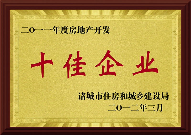 2012十佳企业